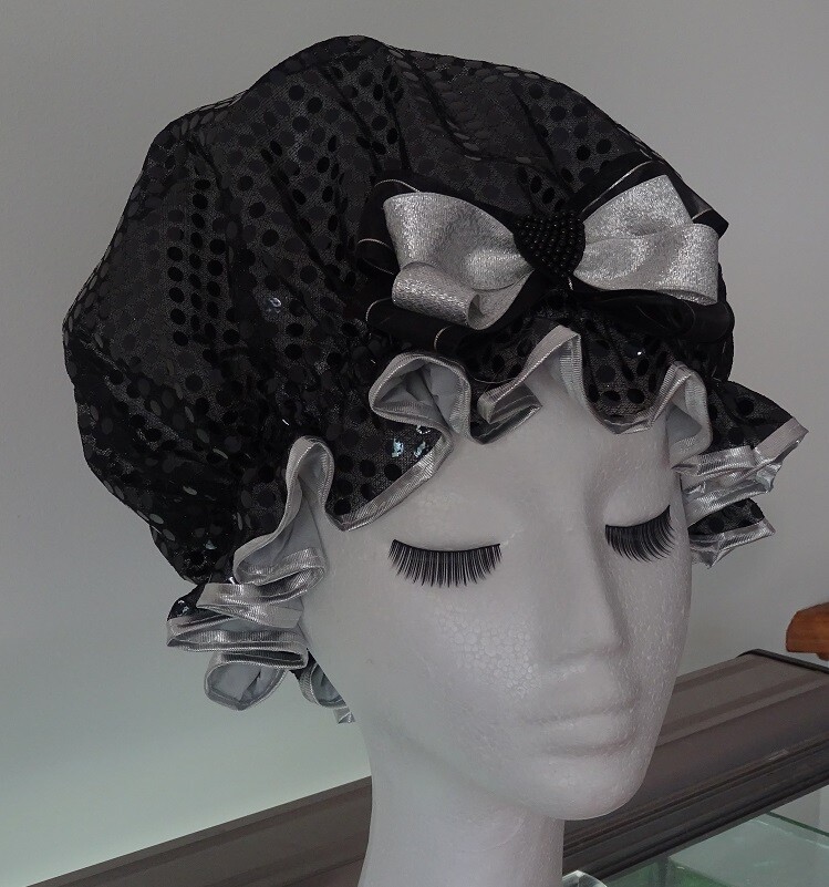 XL - DESIGN YOUR OWN Ladies Shower Cap 