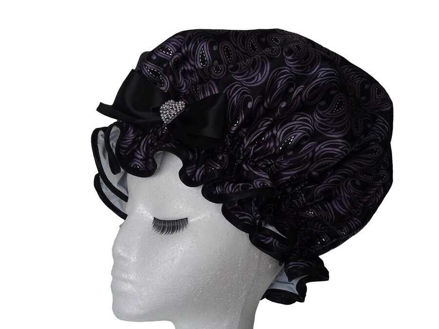 XL - DESIGN YOUR OWN Ladies Shower Cap 