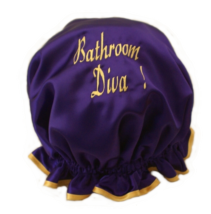 EMBROIDERED Shower Cap Design Your Own