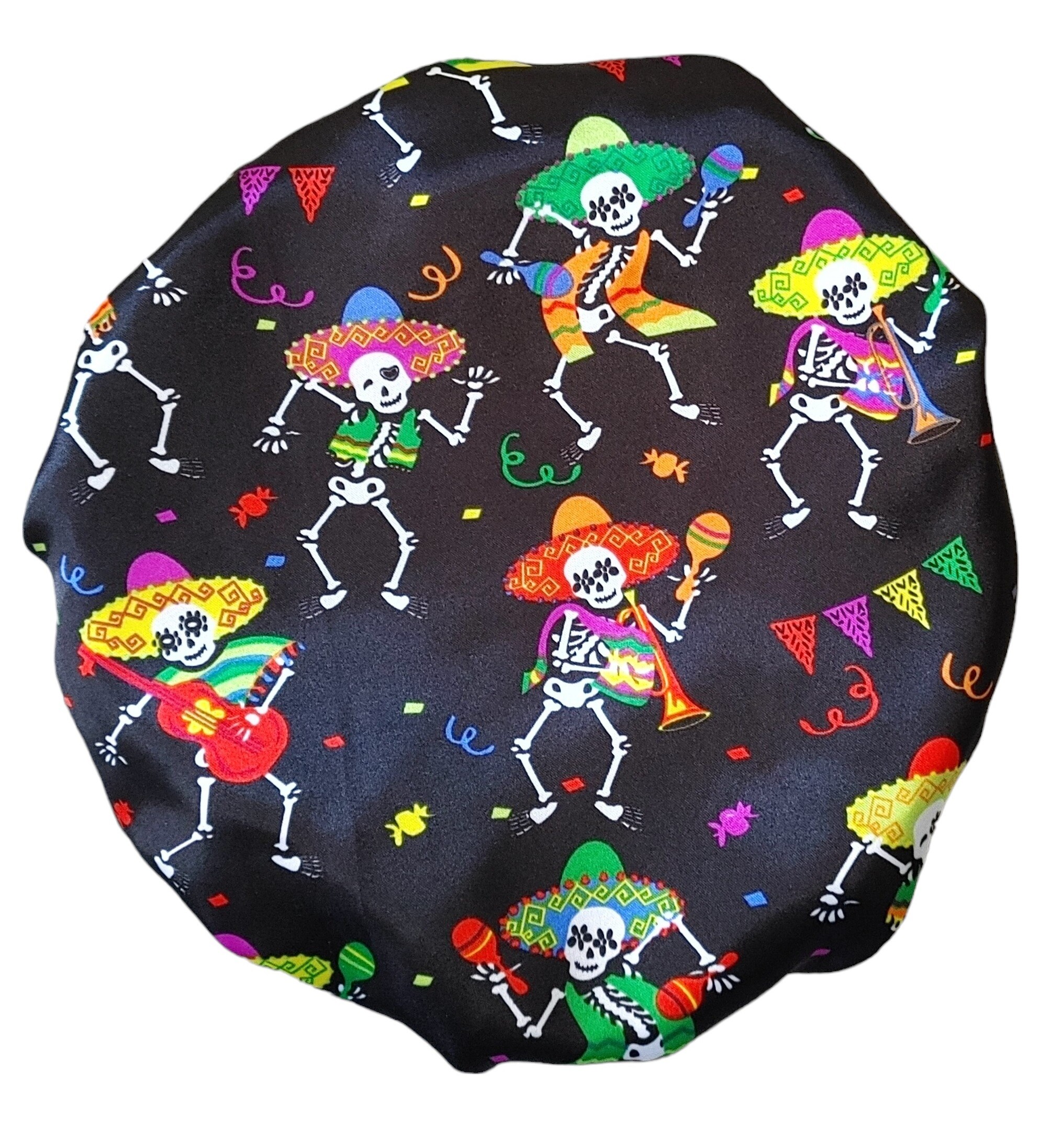 Mens Shower Cap - Calavera