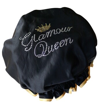 Shower queen deals shower cap