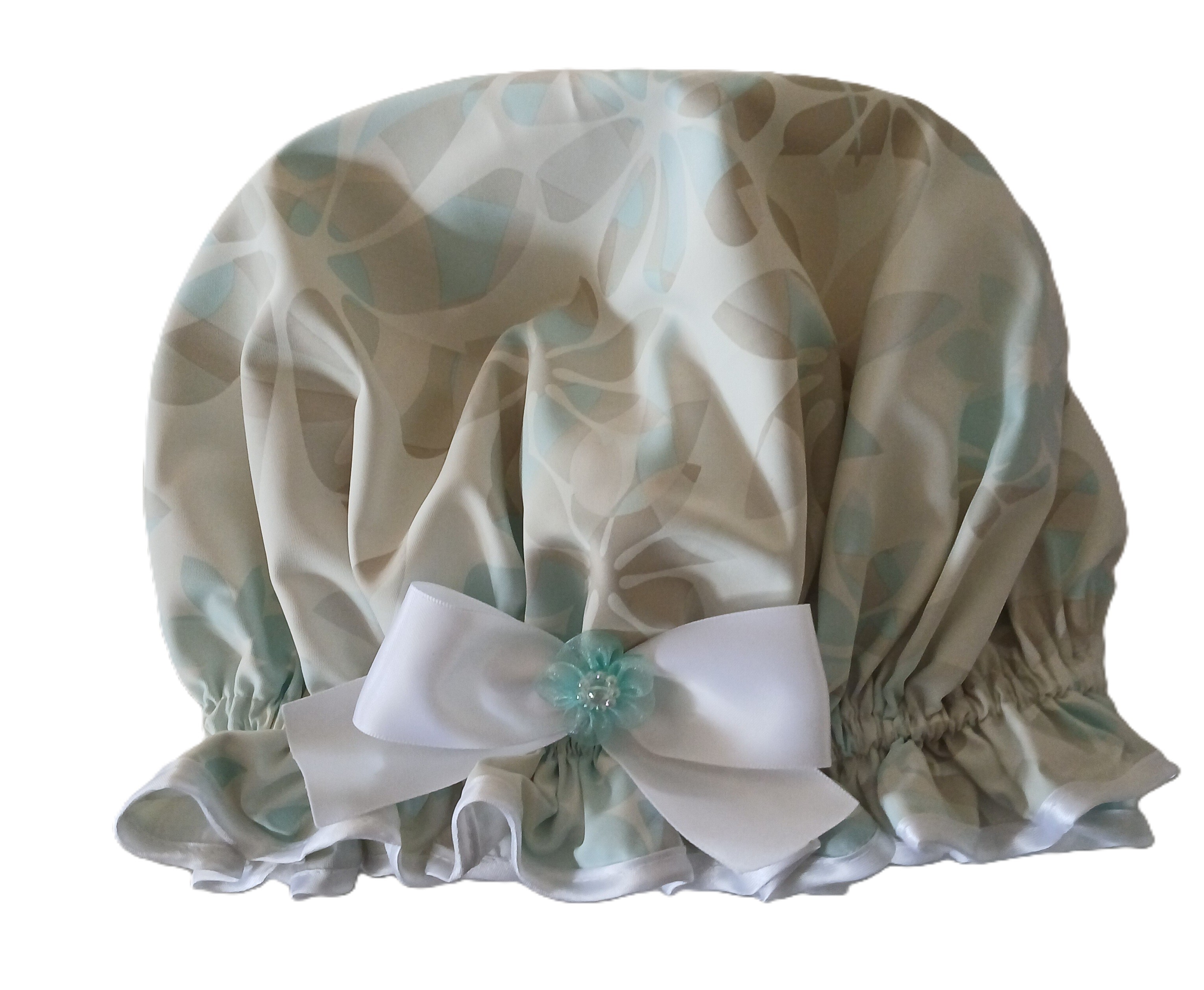 XL Ladies Shower Cap - Vanilla Ice