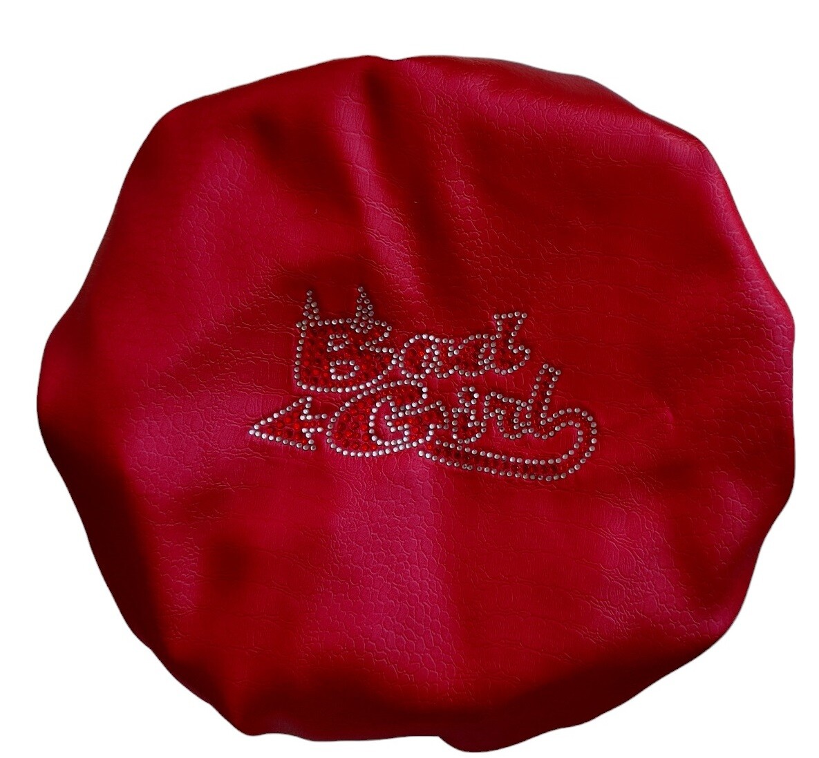 Diamante Shower Cap - BAD GIRL - Red