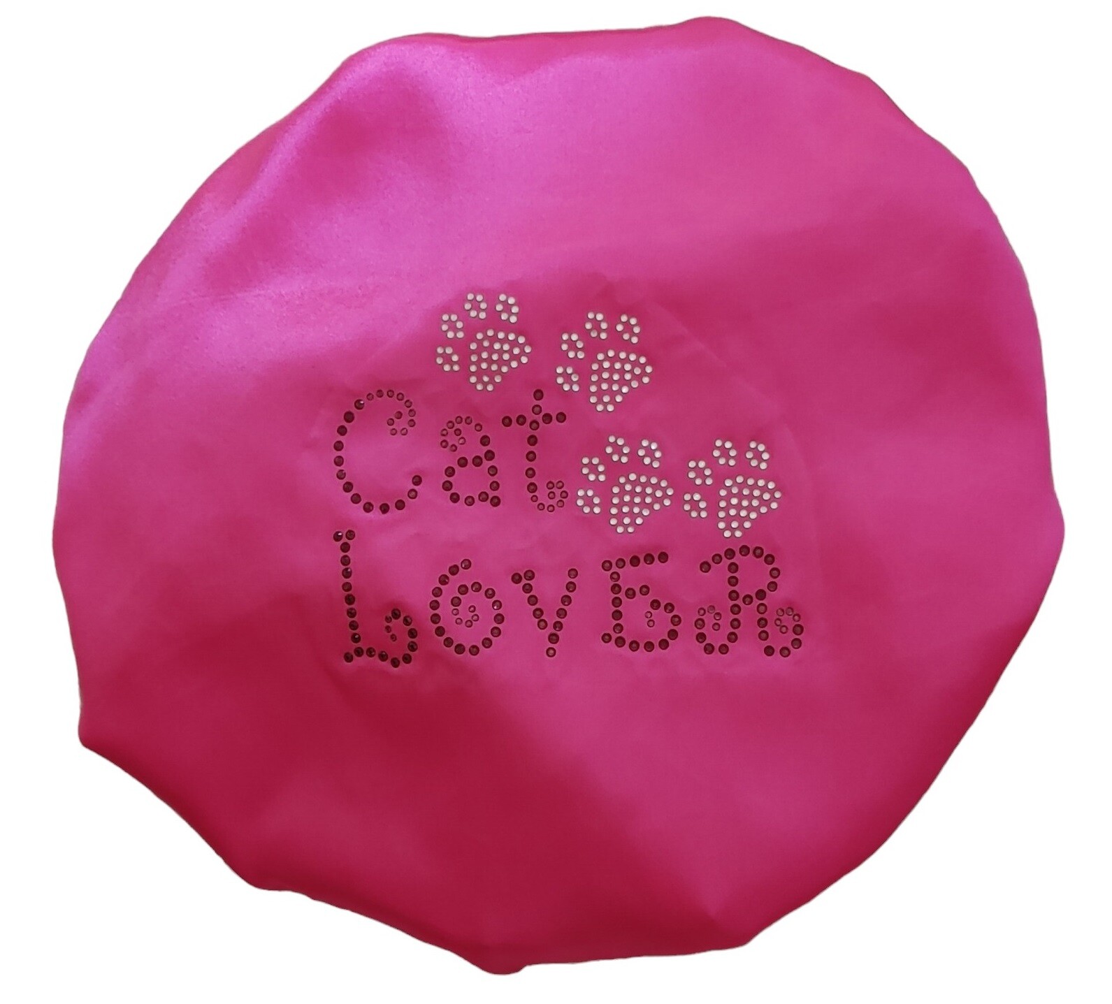 Diamante Shower Cap - Cat Lover