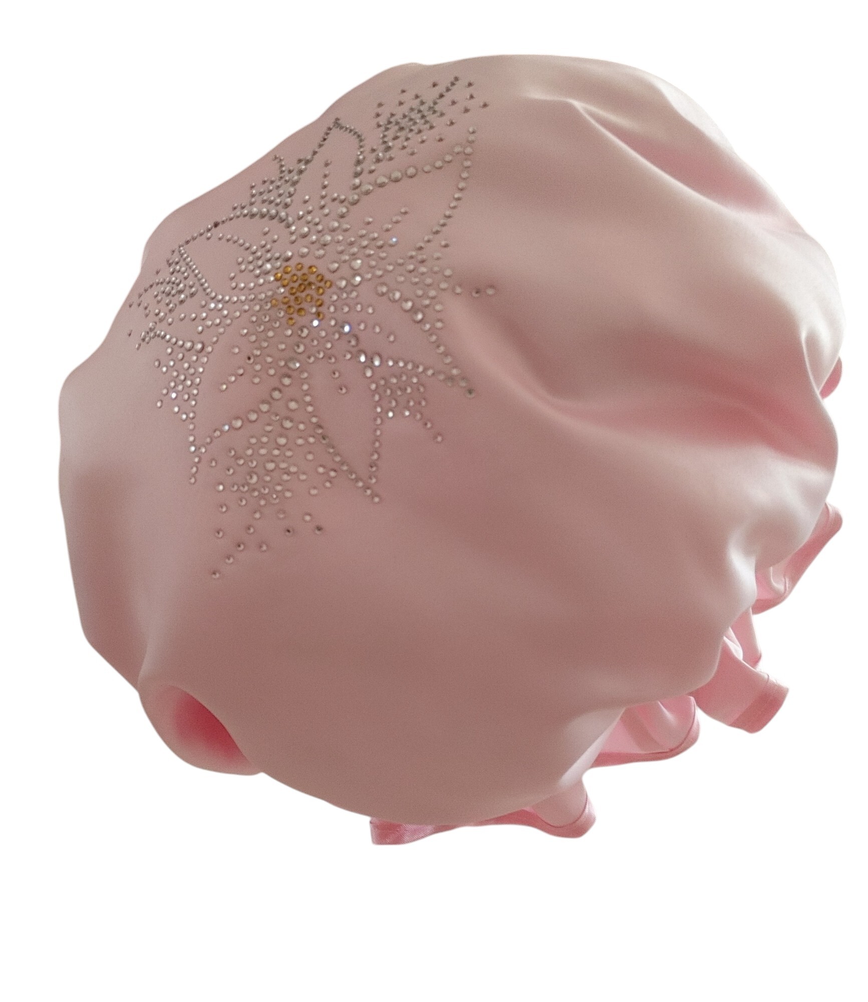 Diamante Shower Cap - Glam Flower