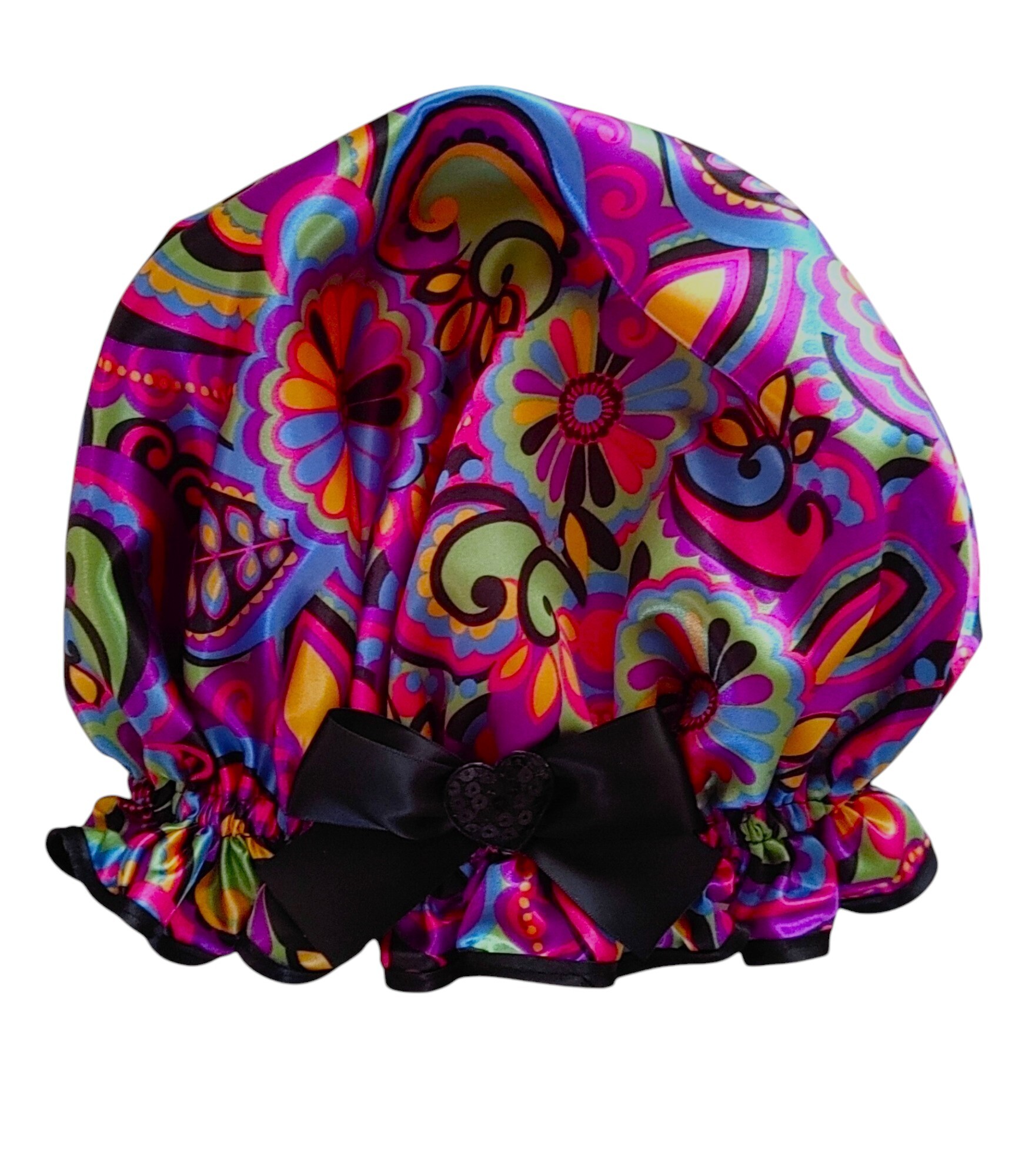 XL Ladies Shower Cap - Razzamatazz