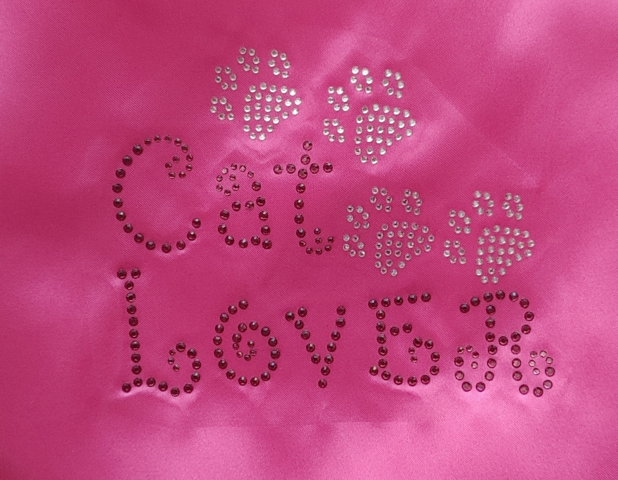 Diamante Shower Cap - Cat Lover