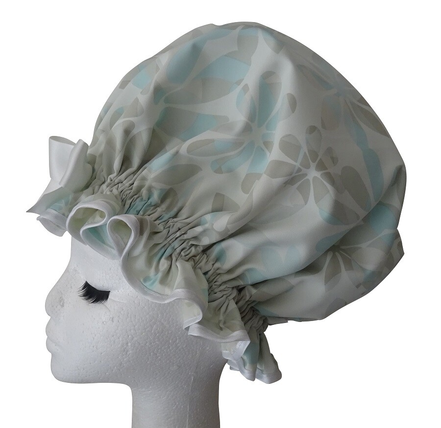 XL Ladies Shower Cap - Vanilla Ice