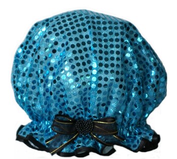 Sparkly shower clearance cap