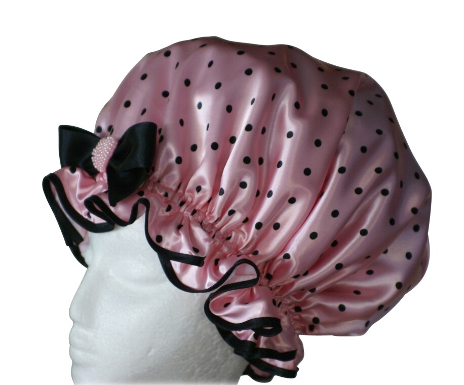 XL Ladies Shower Cap - Dottie