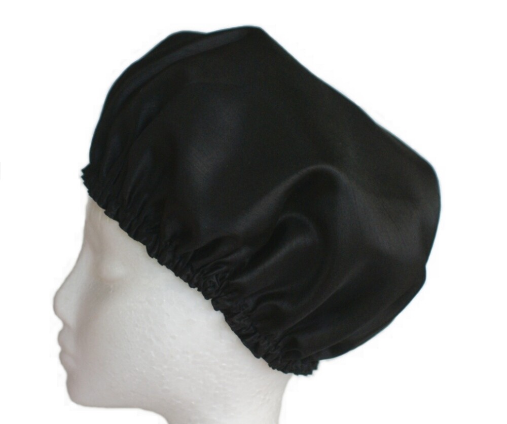 Mens Shower Cap - Classic Black