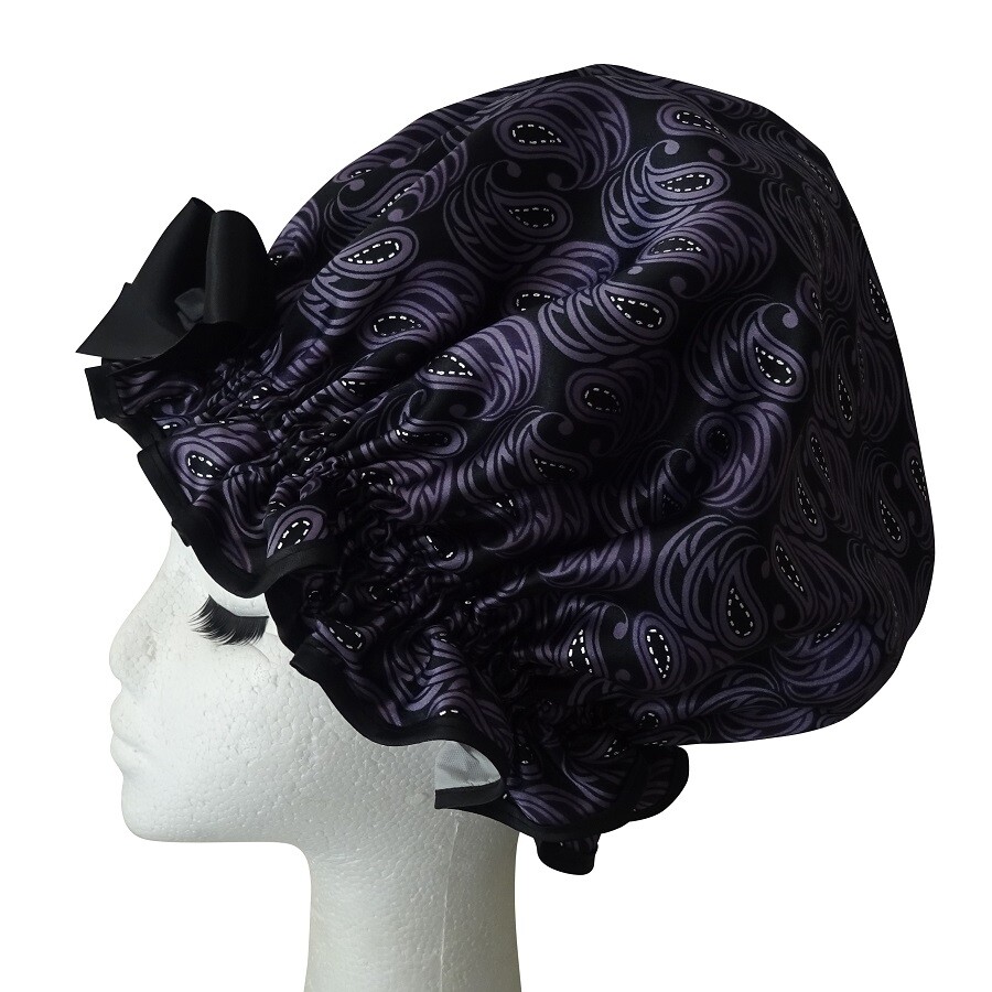 XL Ladies Shower Cap - Purple Rain