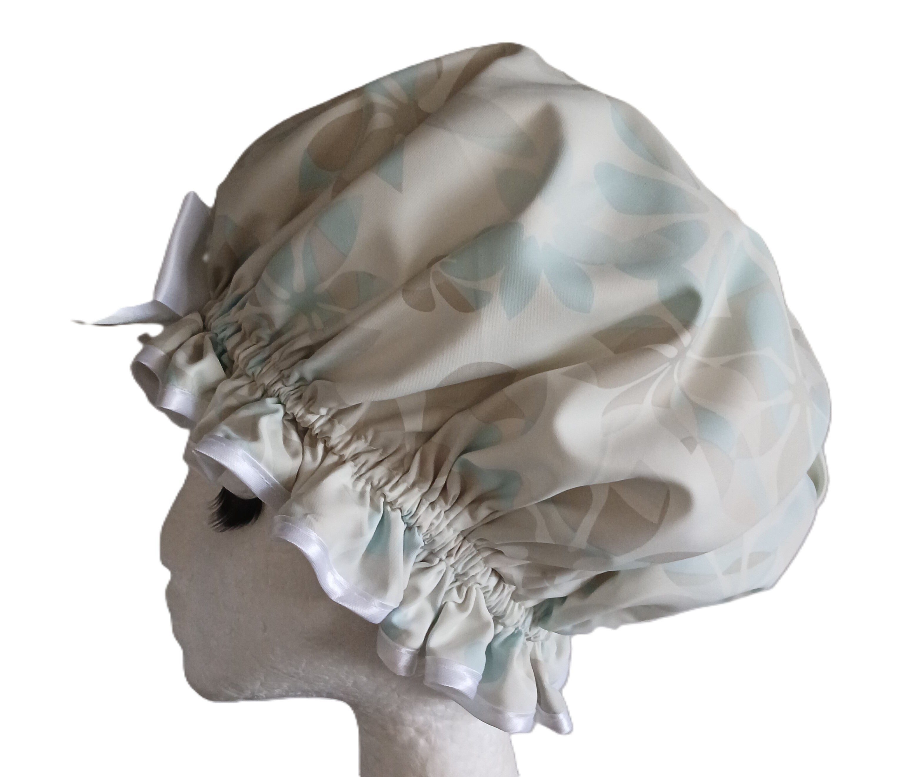 XL Ladies Shower Cap - Vanilla Ice