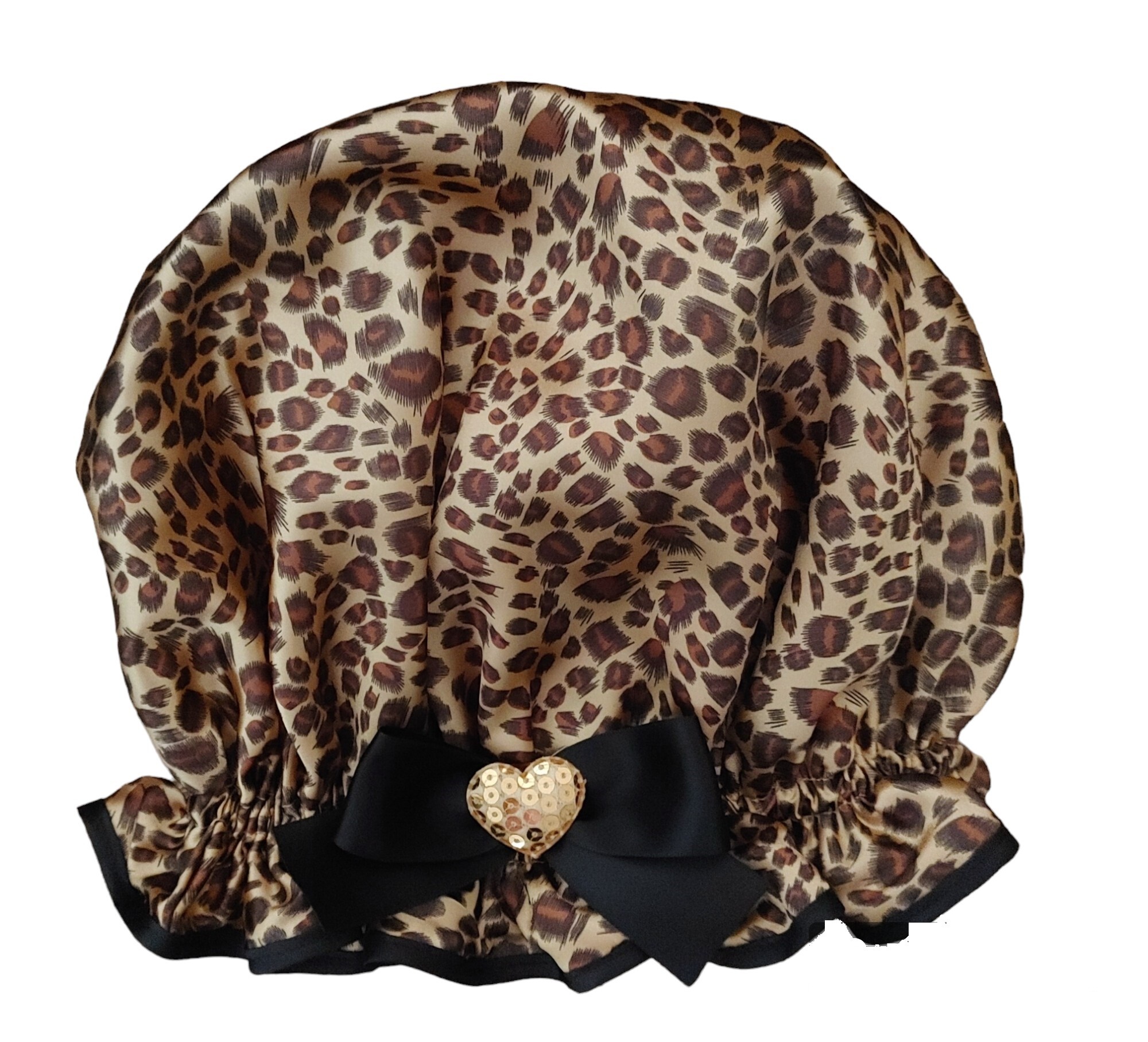 XL Ladies Shower Cap - Wild Cat