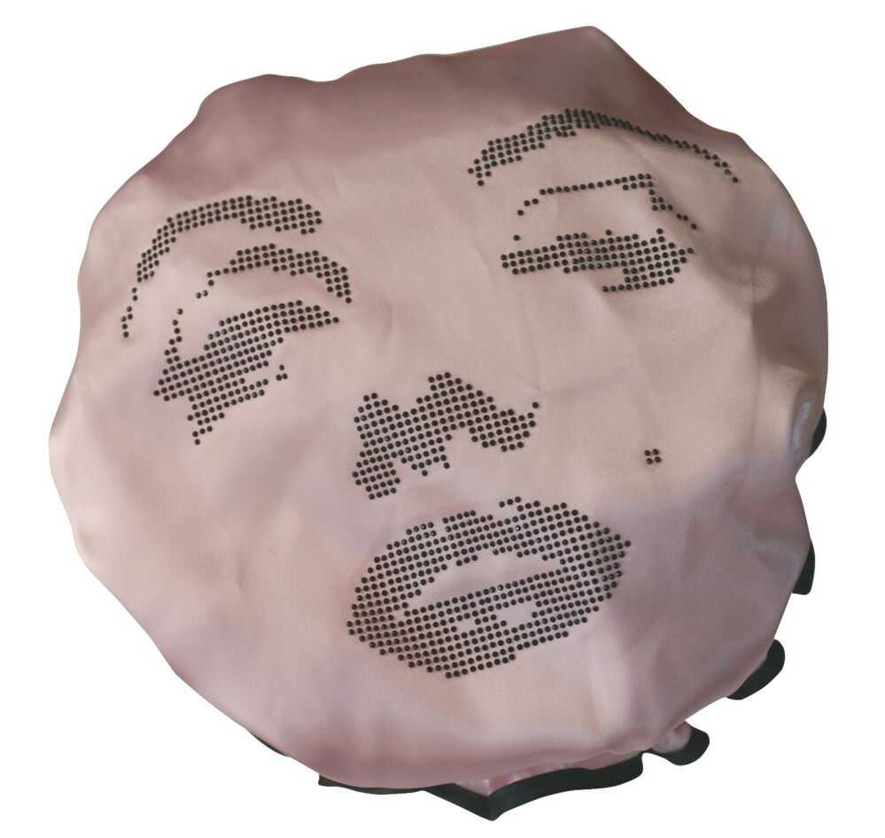 Diamante Shower Cap - MARILYN - Pink