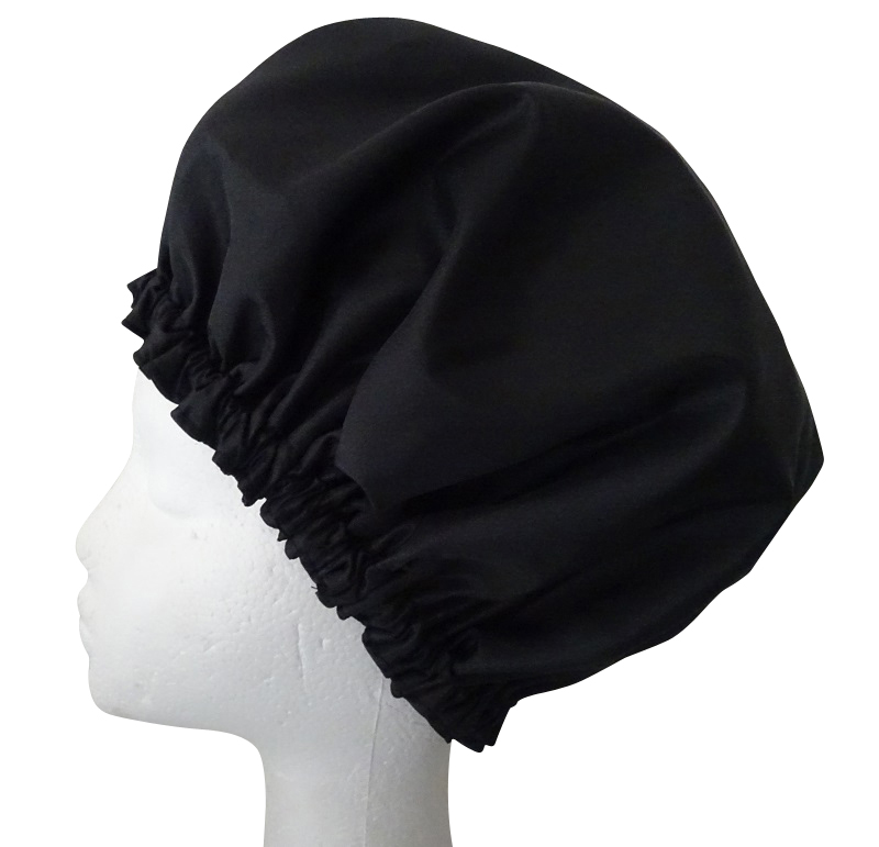 Mens Shower Cap - Classic Black