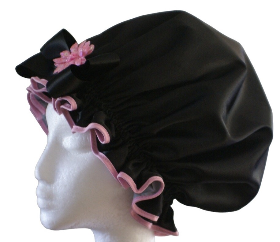 XL - DESIGN YOUR OWN Ladies Shower Cap 