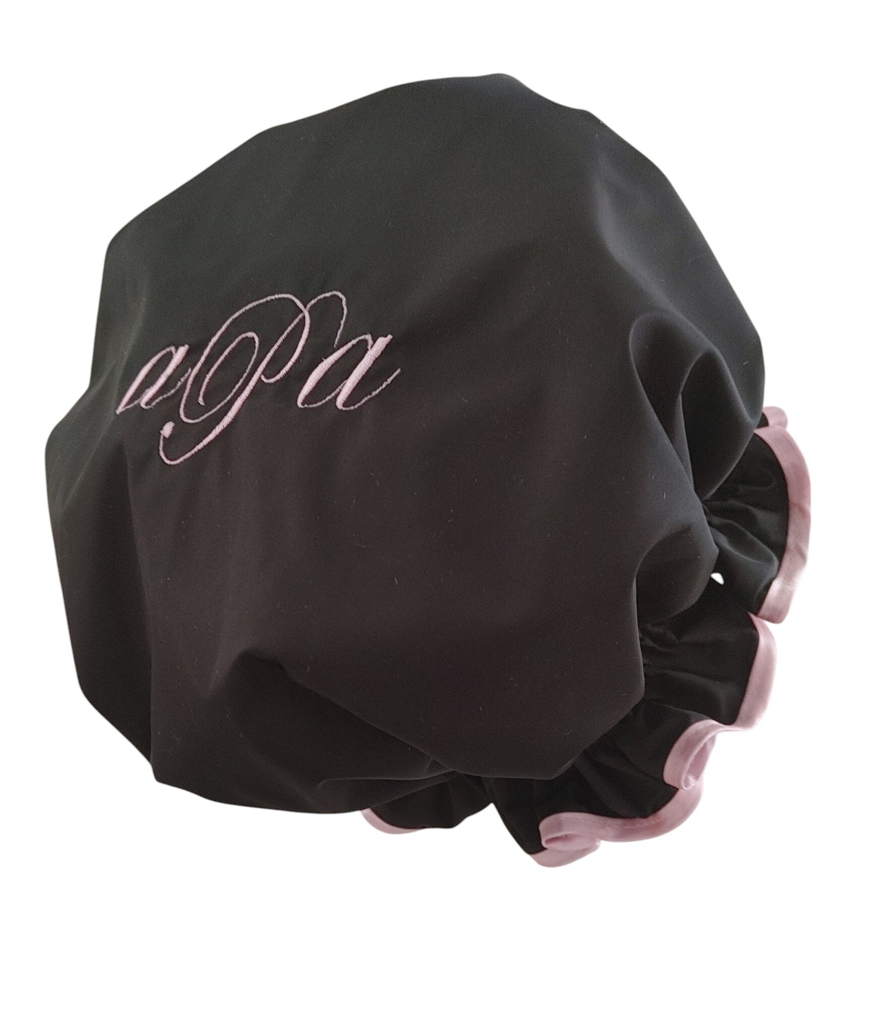 Embroidered / Personalised Ladies Standard Size Shower Cap 