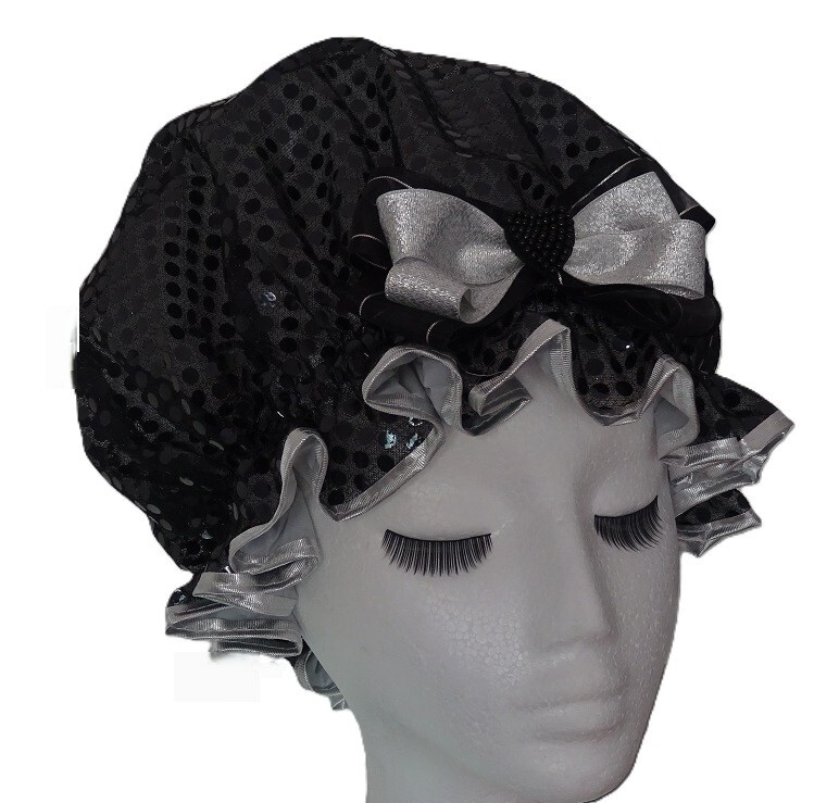 EXTRA LARGE - Design Your Own Ladies Shower Cap 