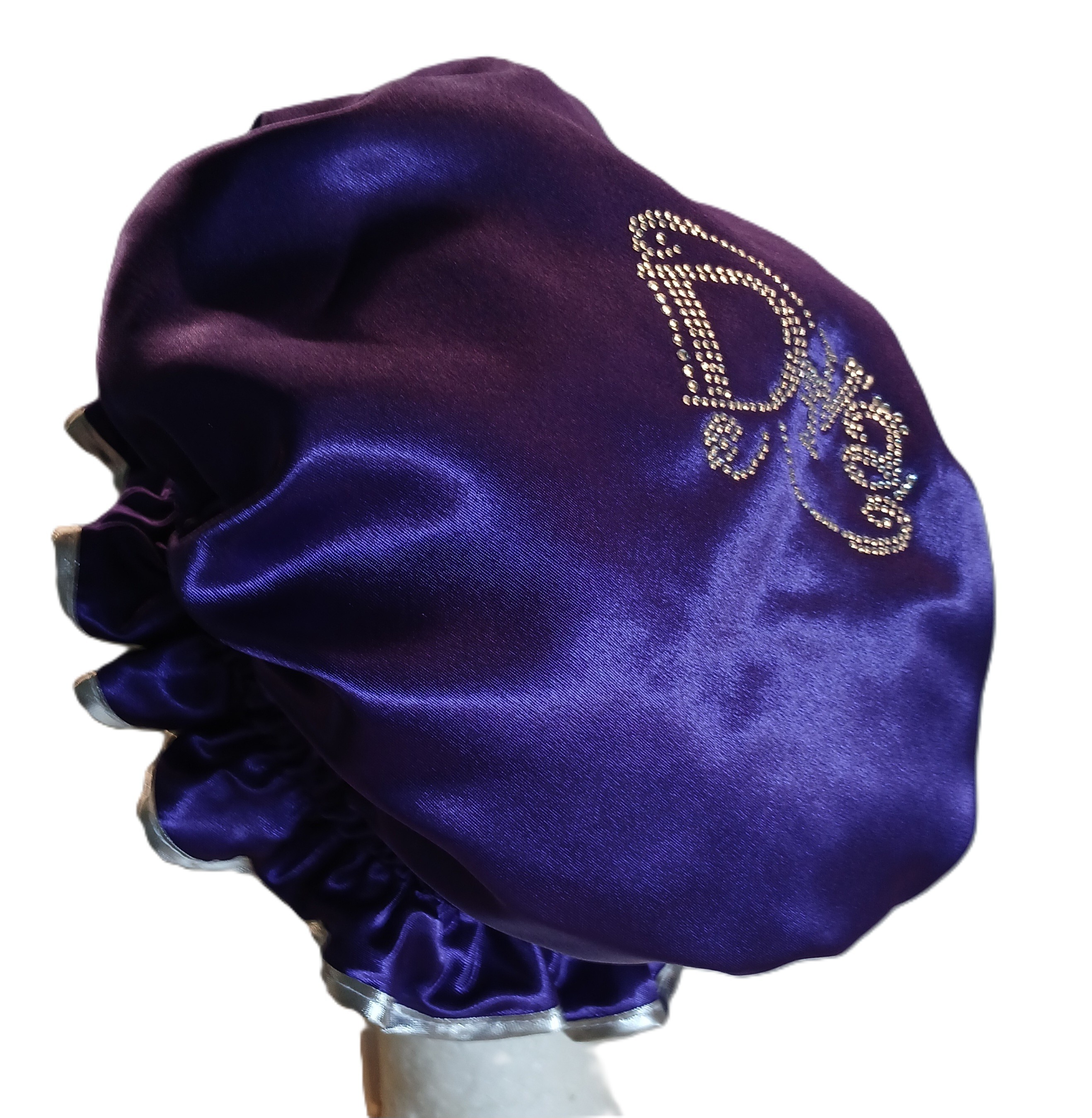 Diamante Shower Cap - DIVA - DkPurple